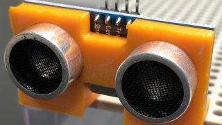 3Dプリンターで超音波センサーのブラケット作り（HC-SR04）