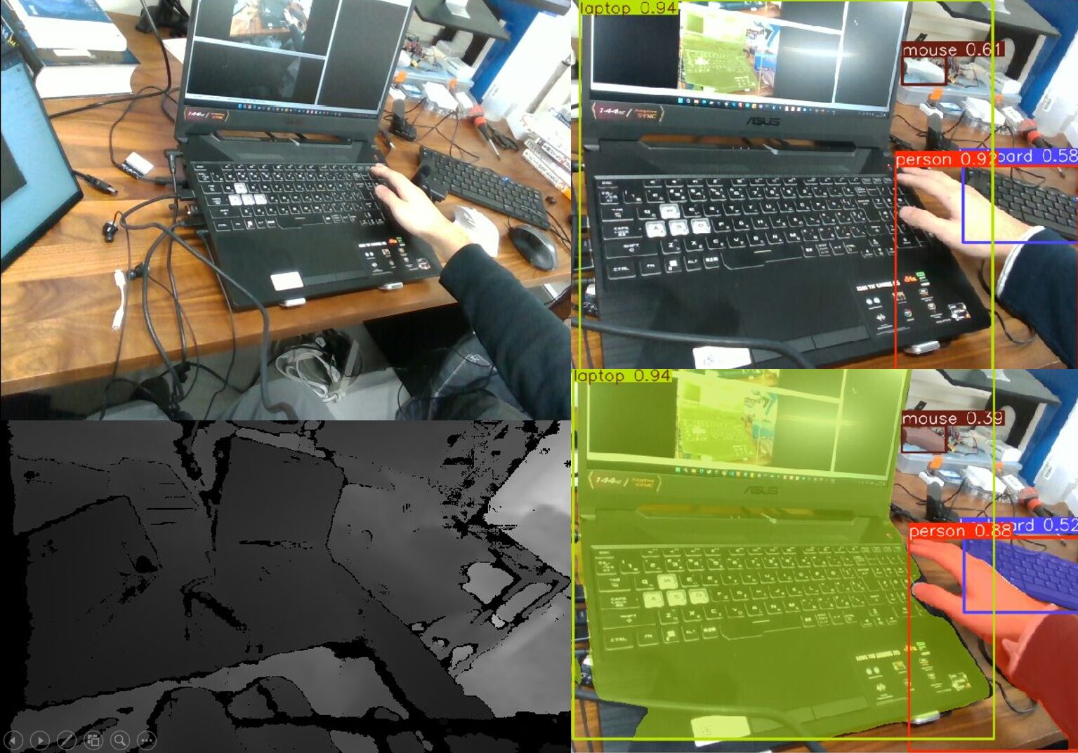 YOLOで物体検出 その3（ROSとの連携、WSL2 Ubuntu 18.04） - 趣味的