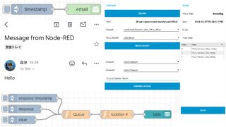 Node-REDを使ってみる　その３（ui-tableノード、emailノード）