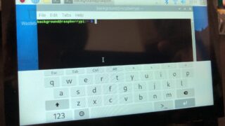 Raspberry Pi 3を使ってみる　その１（Freenove 5 inch Touch Screen、Raspberry Pi Connect）