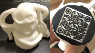 3DプリンターでQRコードを出力する（GS2Meshでメッシュ化したモデルに追加）